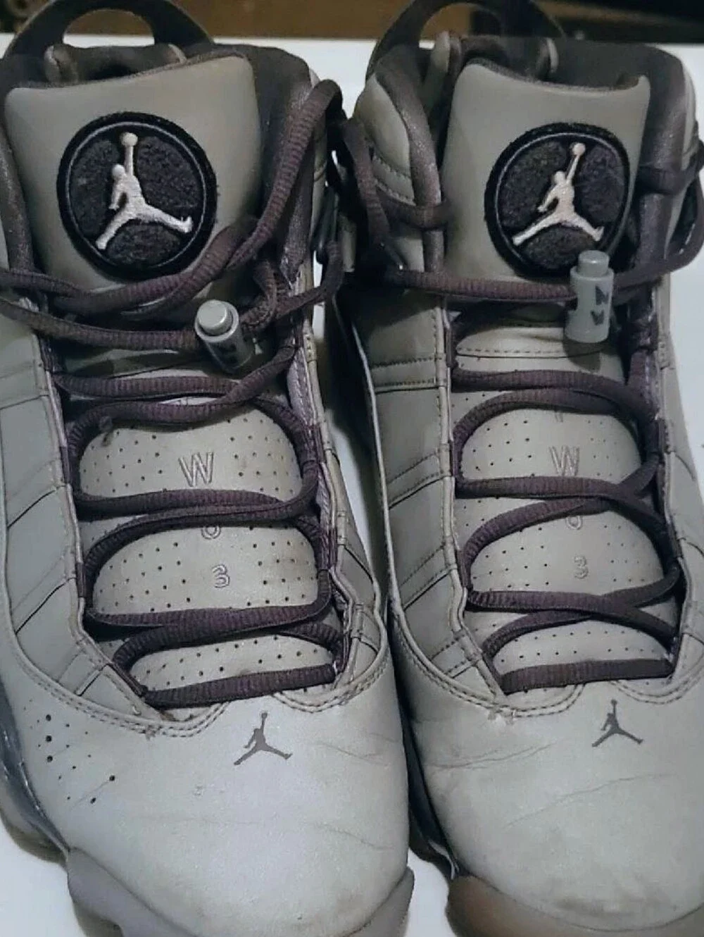 Air Jordan 6 Rings In Cool Gray